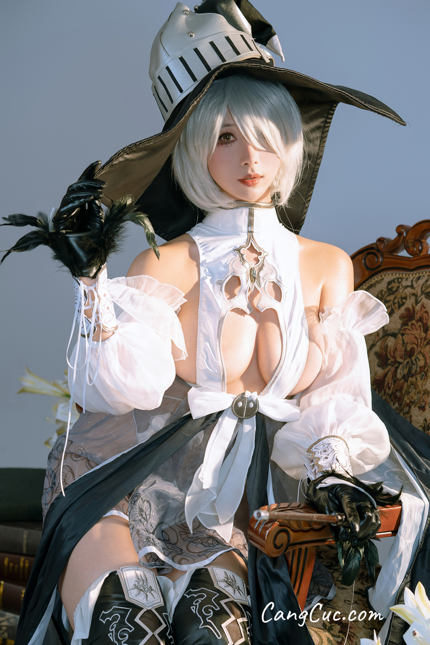 Coser@云溪溪 (Yunx1x1) & 奶桃 – 2B本 YoRHa No.2 Type B 上 ảnh 166